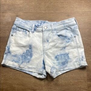 Old Navy Blue and White Jean Shorts Brand